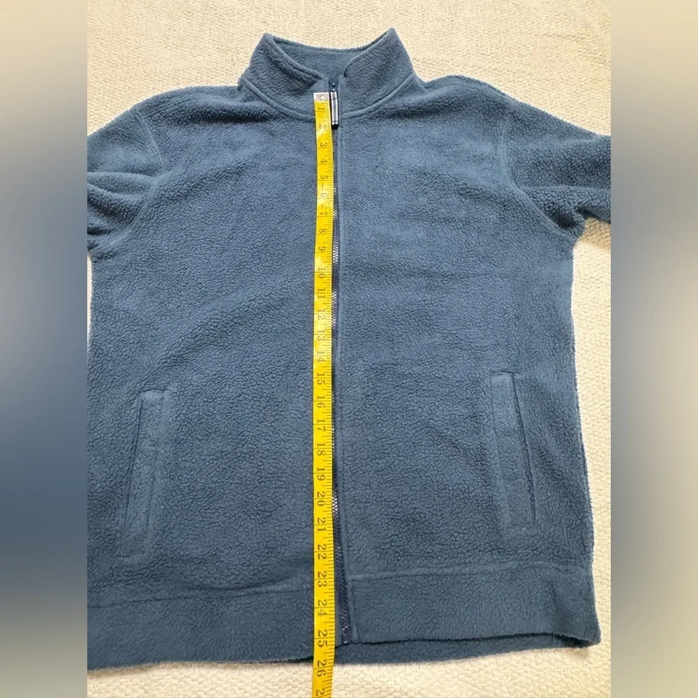 Orvis Men’s S Full Zip Heavyweight Fleece Jacket Blue